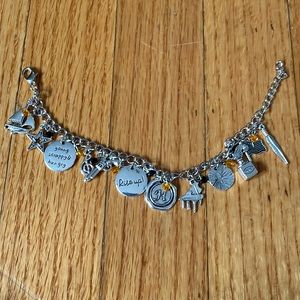 Hamilton themed charm bracelet